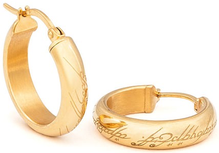 The Hobbit One Ring Earrings