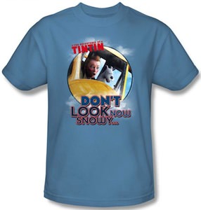 Tintin Don’t Look Now Snowy T-Shirt