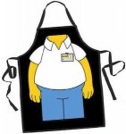 The Simpsons Character apron