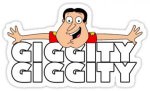 Family Guy Giggity Giggity Sticker