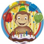 Curious George Party Plates