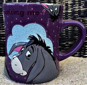 Eeyore Purple Mug