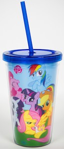 My Little Pony Cup With Straw