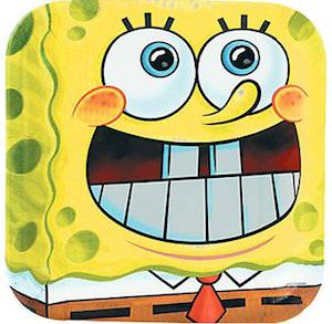 Spongebob Squarepants Paper Plates