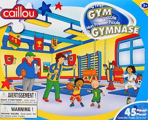 Caillou My First Gym Puzzle