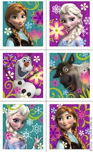 Disney Frozen Sticker sheets