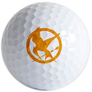 The Hunger Games Mocking Jay Golf Balls