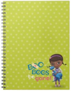 Doc McStuffins Boo Boos Be Gone Notebook