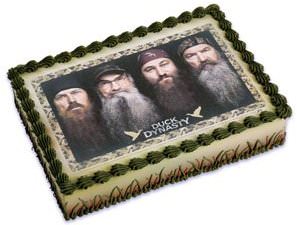 Duck Dynasty Edible Cake Topper Image