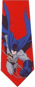 Red Batman Necktie