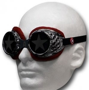 Captain America Silver Star Goggles