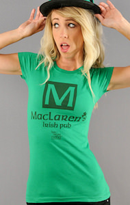 MacLaren’s Irish Pub Women’s T-Shirt