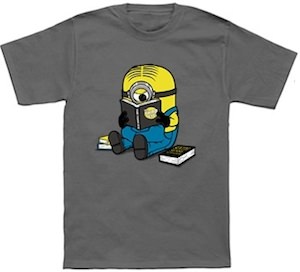 Minion One Eyed Bookworm T-Shirt