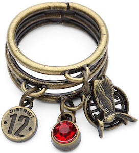The Hunger Games Charm Ring