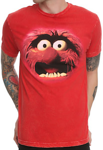 The Muppets Animal Face T-Shirt
