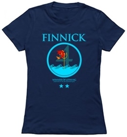 The Hunger Games Finnick District 4 T-Shirt
