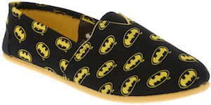 Batman Slip On Shoes