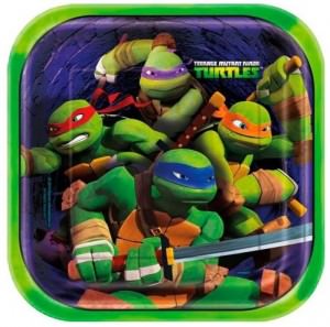 Ninja Turtles Lunch Plates