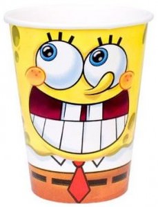 Spongebob Squarepants Party Cups
