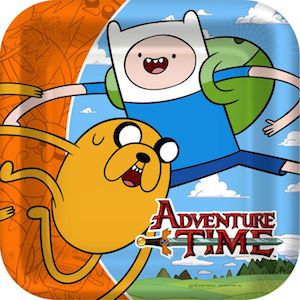 Adventure Time Party Paper Plates