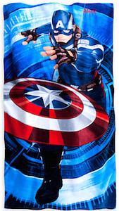 Captain America Beach Towel