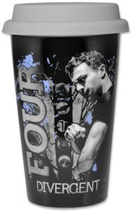 Divergent travel mug