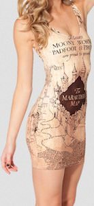 Harry Potter Maurders Map Dress