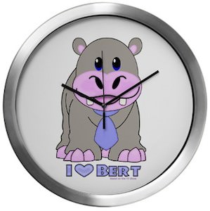 NCIS Hippo Wall Clock