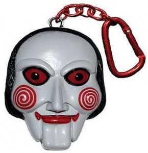 Saw Billy the Jigsaw Puppet Talking Key Chain