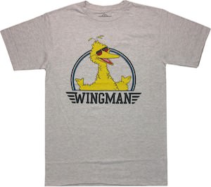 Top Gun style Big Bird t-shirt from Sesame Street