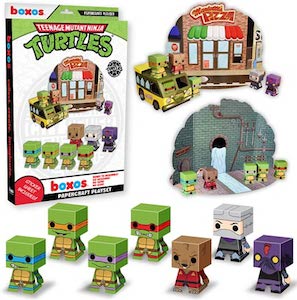 Teenage Mutant Ninja Turtles Papercraft Activity Playset