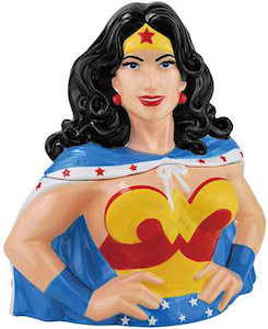 Wonder Woman cookie jar