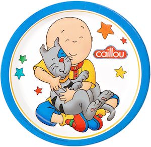Caillou Party Plates