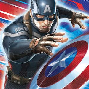 Captain America Napkins