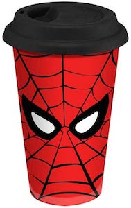 Spiderman travel mug