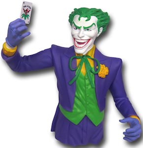 The Joker Bust Money Bank from Batman