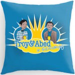 Troy & Abed In The Morning Throw Pillow
