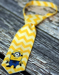 Despicable Me Minion Kids Necktie