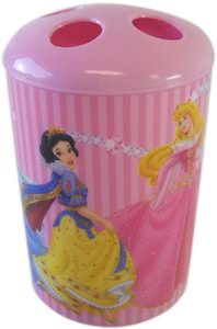 Princess toothbrush holder for kids