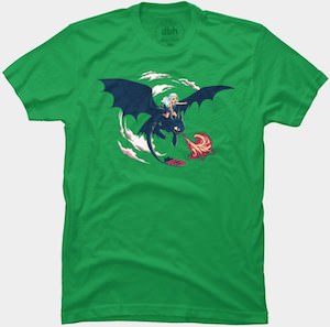 Daenerys On A Dragon T-Shirt