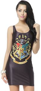 Harry Potter Hogwarts Crest Tank Top Dress
