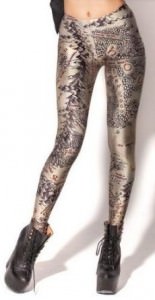Lord Of The Rings Middle Earth Map Leggings