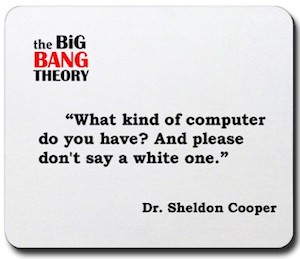 The Big Bang Theory mousepad