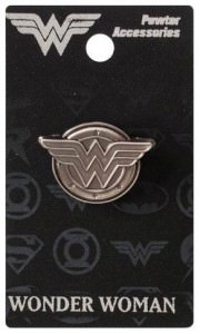 Wonder Woman Logo Pewter Pin