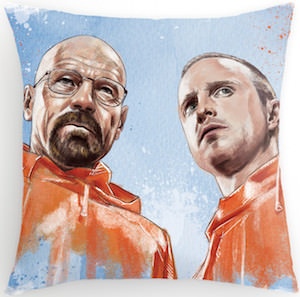 Breaking Bad Walter And Jesse Pillow