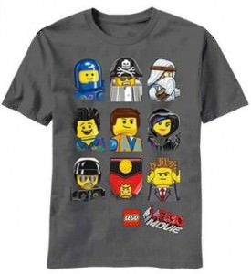Lego Movie Glow In The Dark T-Shirt