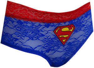 Superman Lace Panties