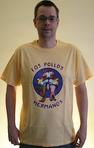 Breaking Bad Los Pollos Hermanos logo t-shirt