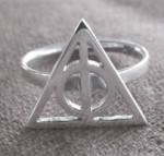Deathly Hallows ring from Harry Potter