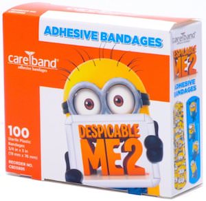 Despicable Me Minion Adhesive Bandages